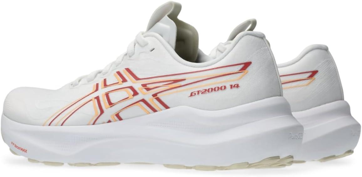 image:imageASICS Womens GT2000 14 Running ShoesWhiteDark Pink Clay