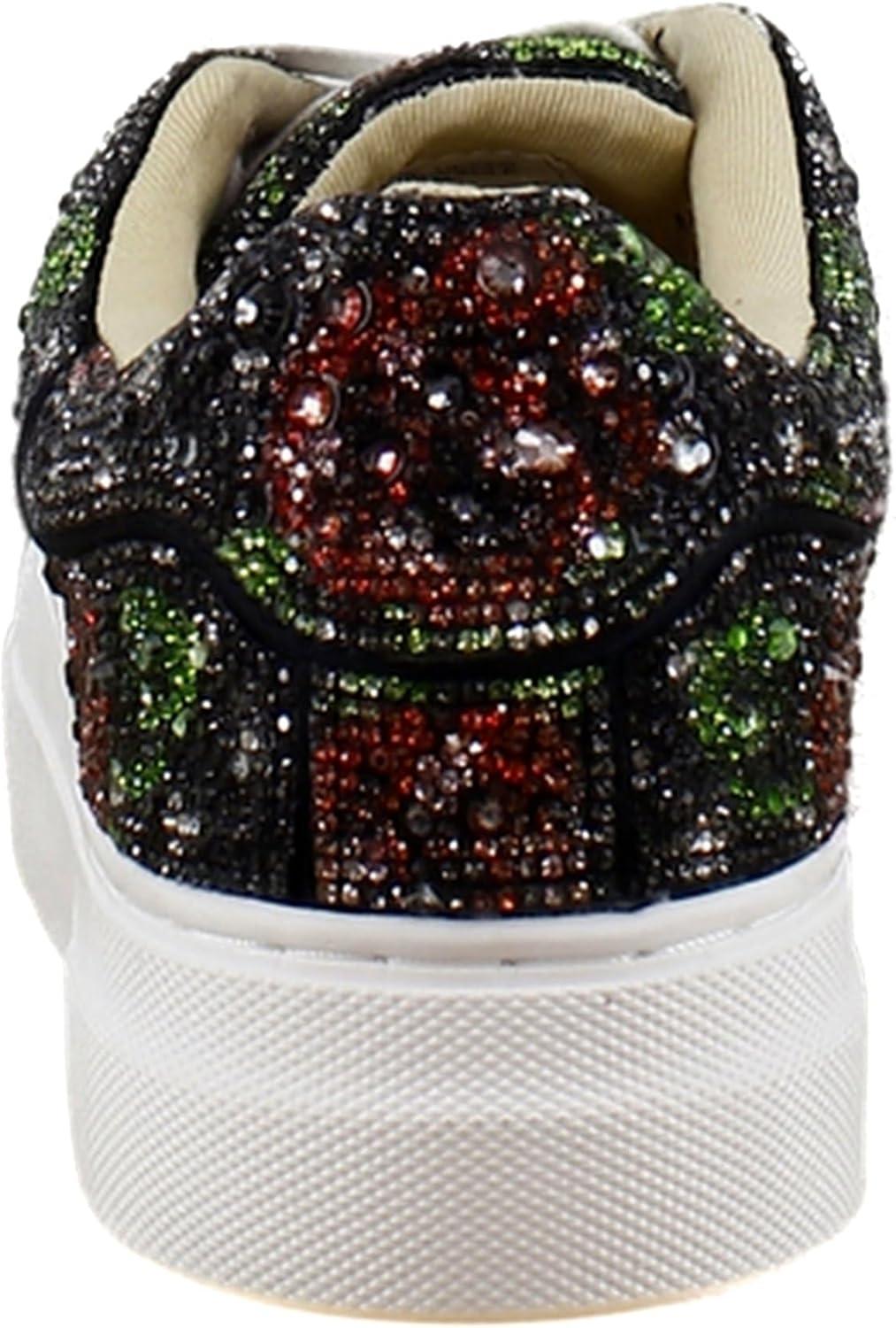 image:imageBetsey Johnson Womens Sidny SneakerBlack Rose Polka Dot