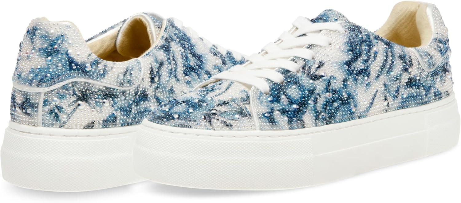 image:imageBetsey Johnson Womens Sidny SneakerBlue Floral