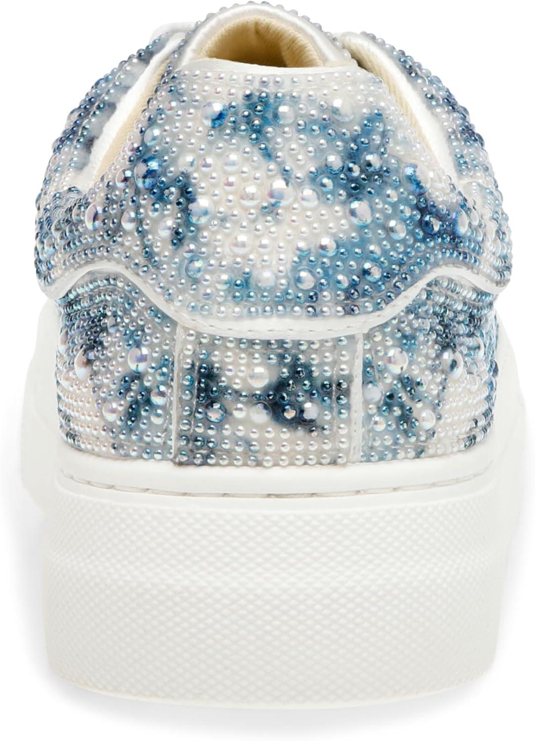 image:imageBetsey Johnson Womens Sidny SneakerBlue Floral