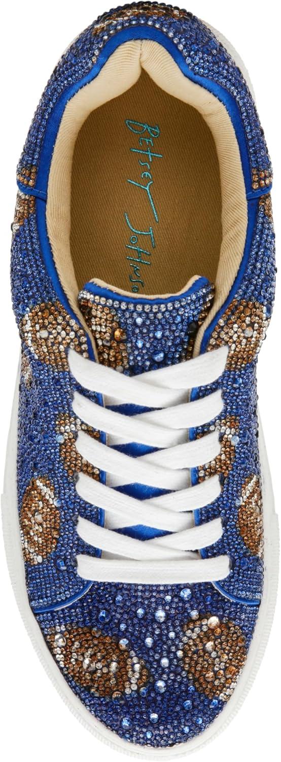 image:imageBetsey Johnson Womens Sidny SneakerBlue Football