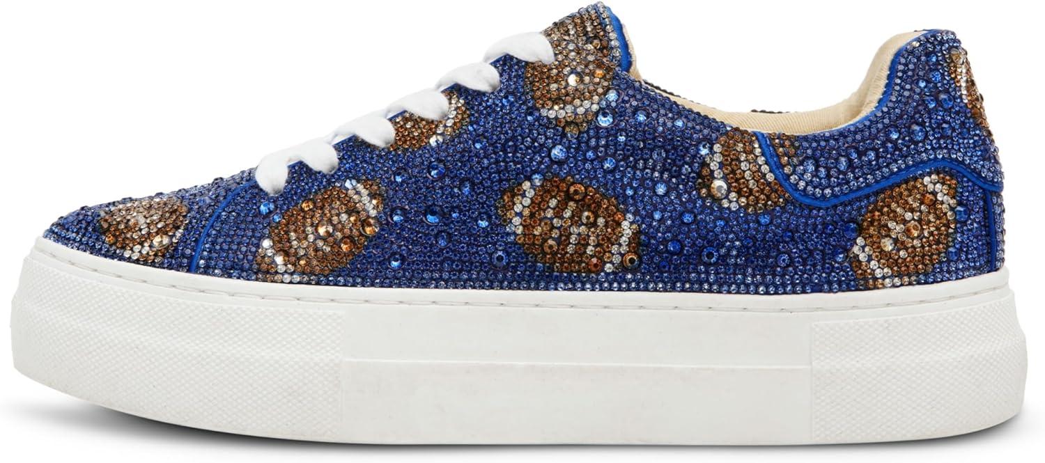 image:imageBetsey Johnson Womens Sidny SneakerBlue Football
