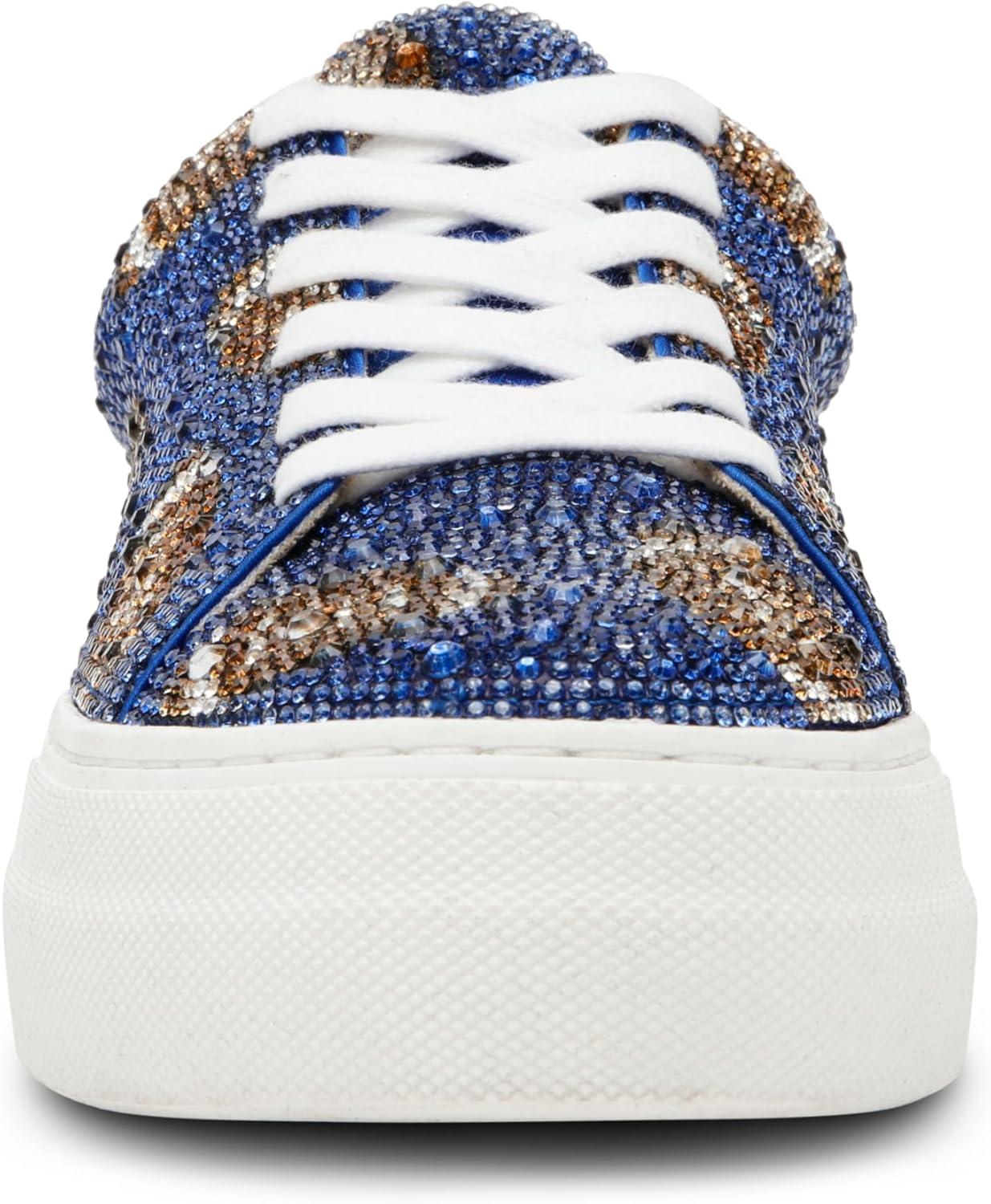 image:imageBetsey Johnson Womens Sidny SneakerBlue Football