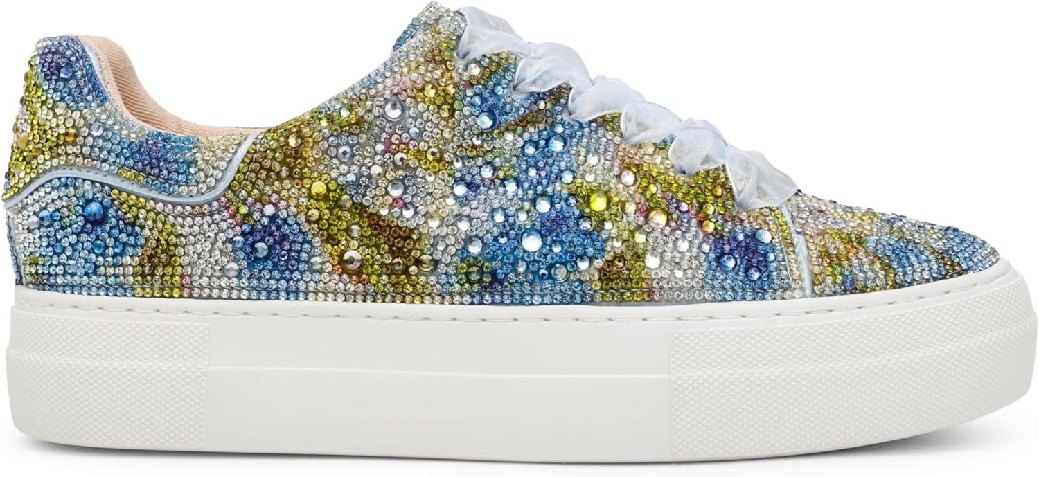 image:imageBetsey Johnson Womens Sidny SneakerBlue Tulip