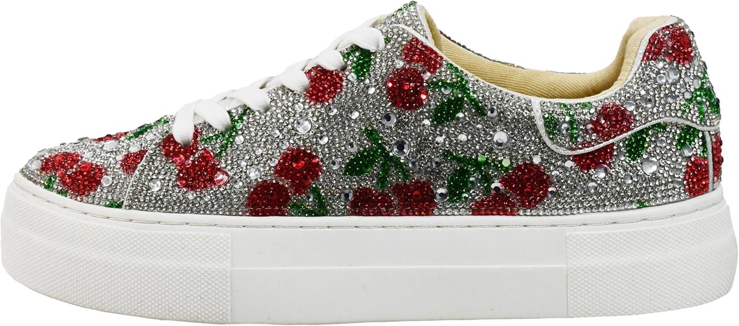 image:imageBetsey Johnson Womens Sidny SneakerCherries