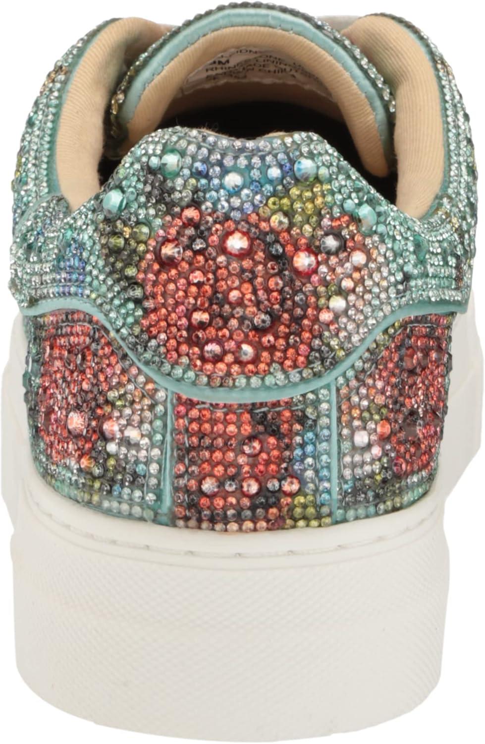 image:imageBetsey Johnson Womens Sidny SneakerGreen Multi