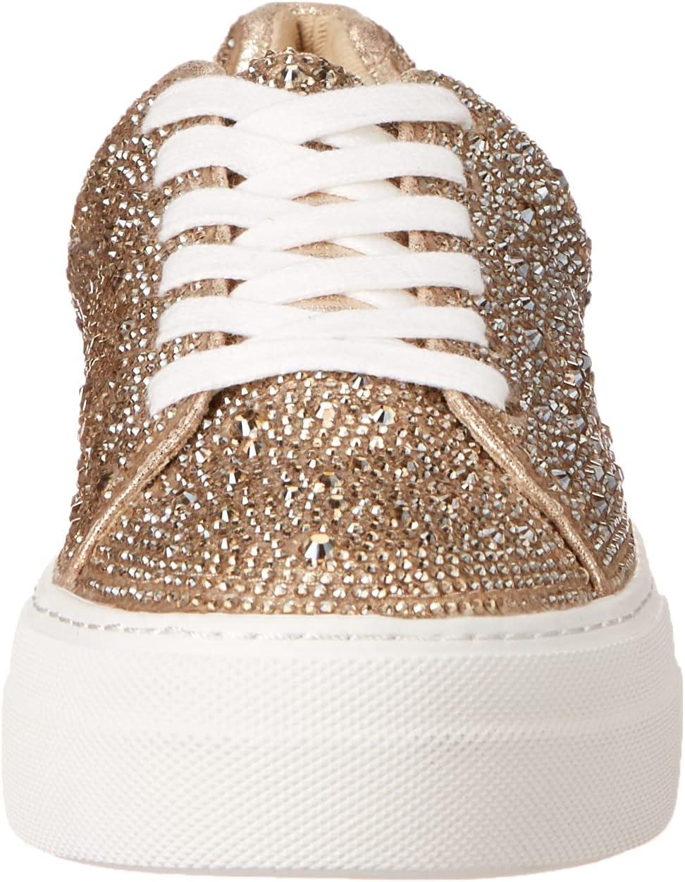image:imageBetsey Johnson Womens Sidny SneakerLight Gold