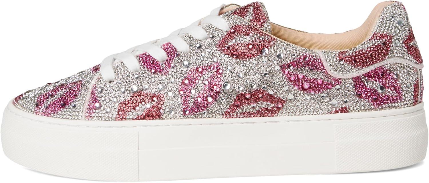 image:imageBetsey Johnson Womens Sidny SneakerMulti Lips