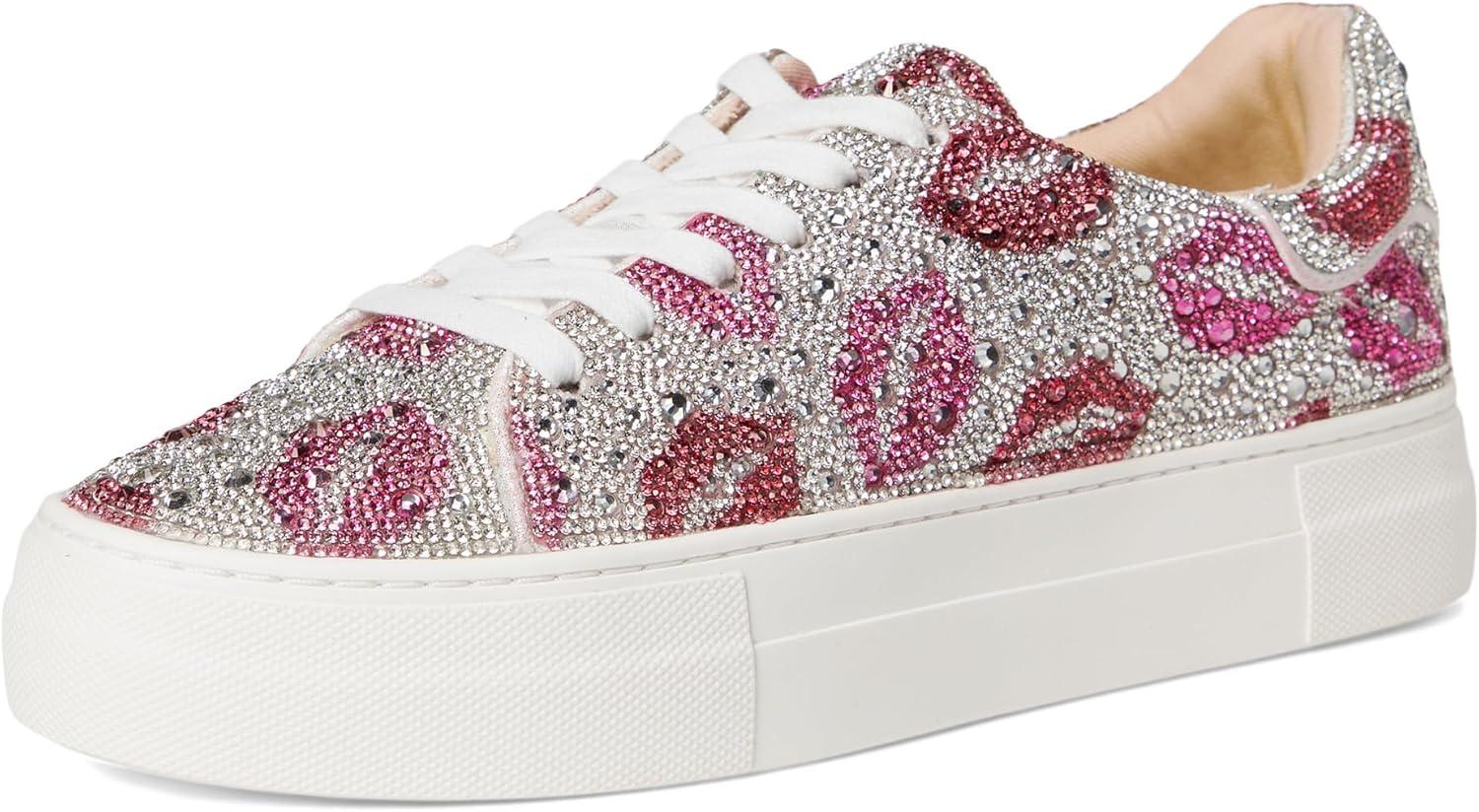 image:imageBetsey Johnson Womens Sidny SneakerMulti Lips