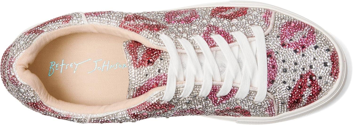 image:imageBetsey Johnson Womens Sidny SneakerMulti Lips