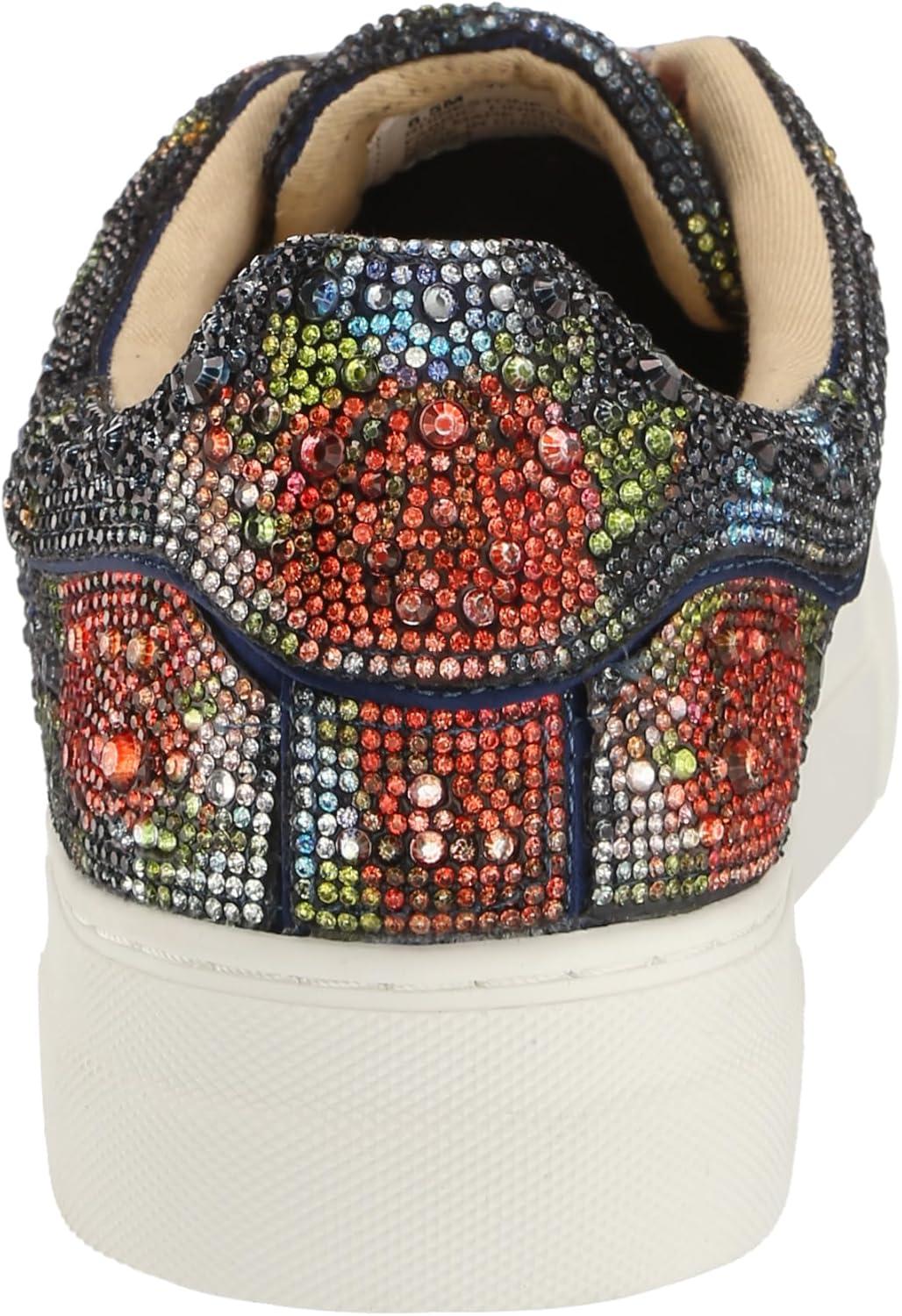 image:imageBetsey Johnson Womens Sidny SneakerNavy Floral
