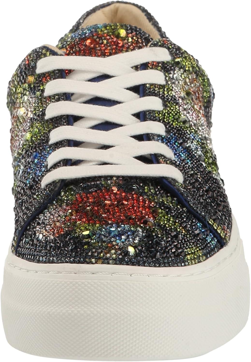 image:imageBetsey Johnson Womens Sidny SneakerNavy Floral