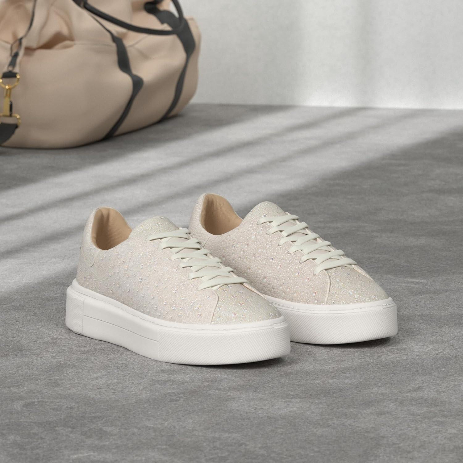 image:imageBetsey Johnson Womens Sidny SneakerPearl