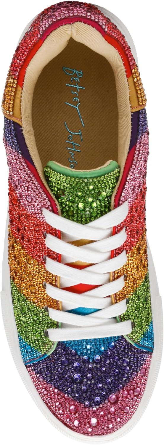 image:imageBetsey Johnson Womens Sidny SneakerRainbow