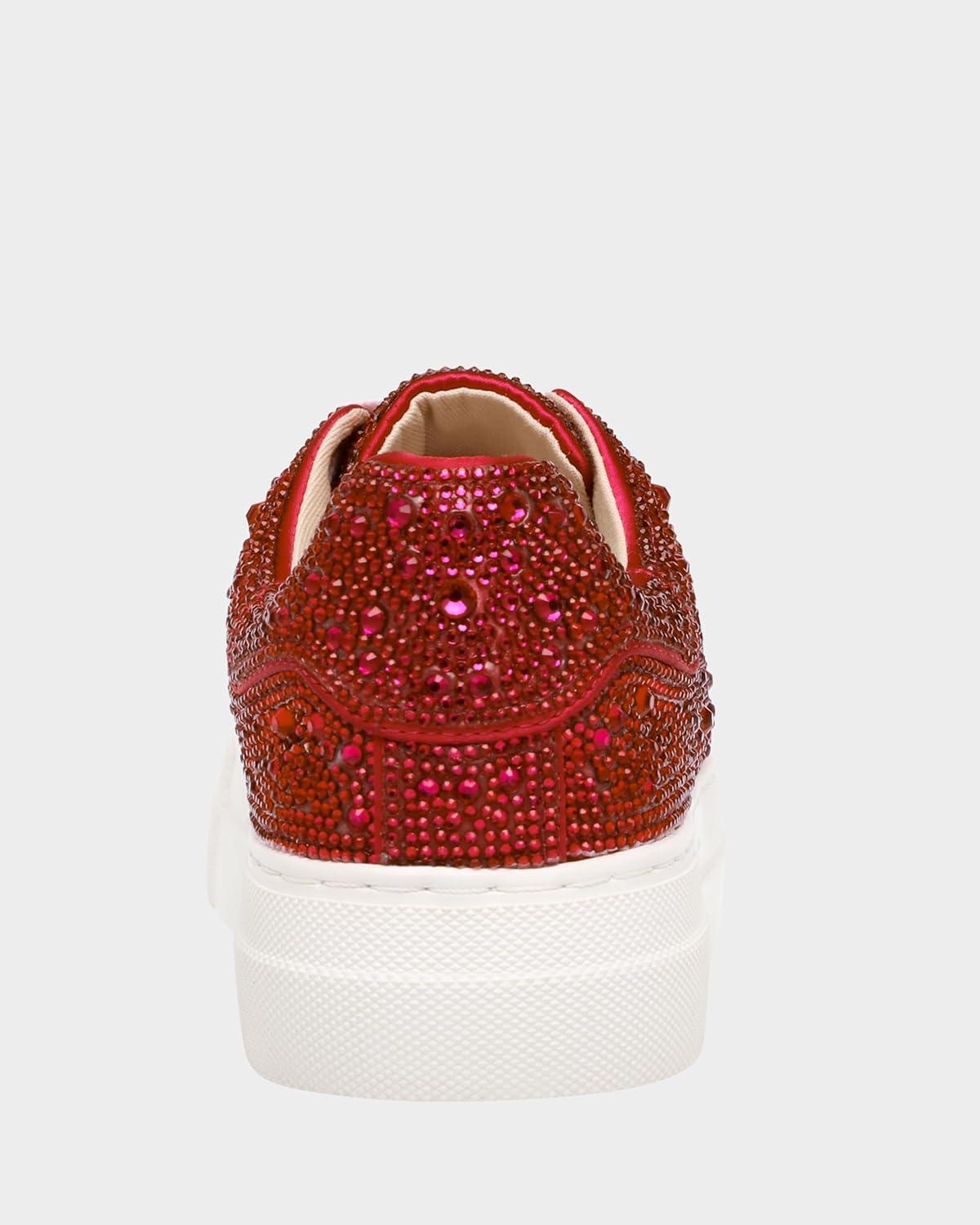 image:imageBetsey Johnson Womens Sidny SneakerRed
