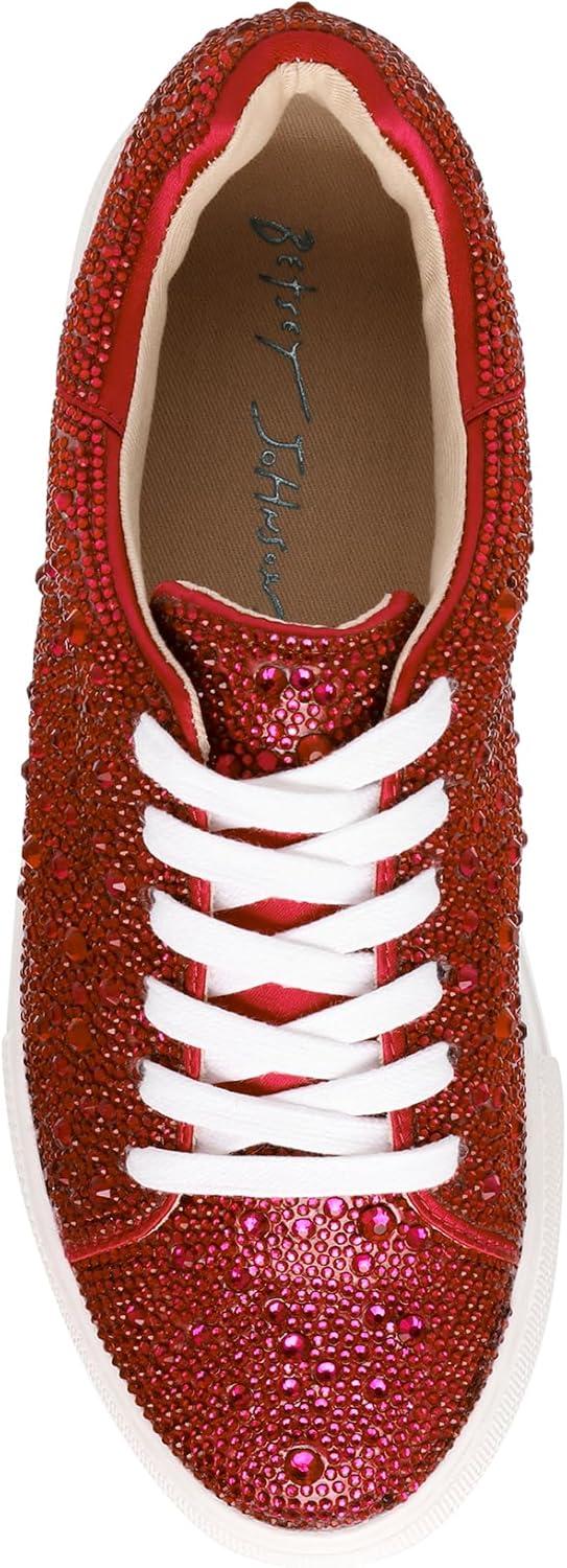 image:imageBetsey Johnson Womens Sidny SneakerRed
