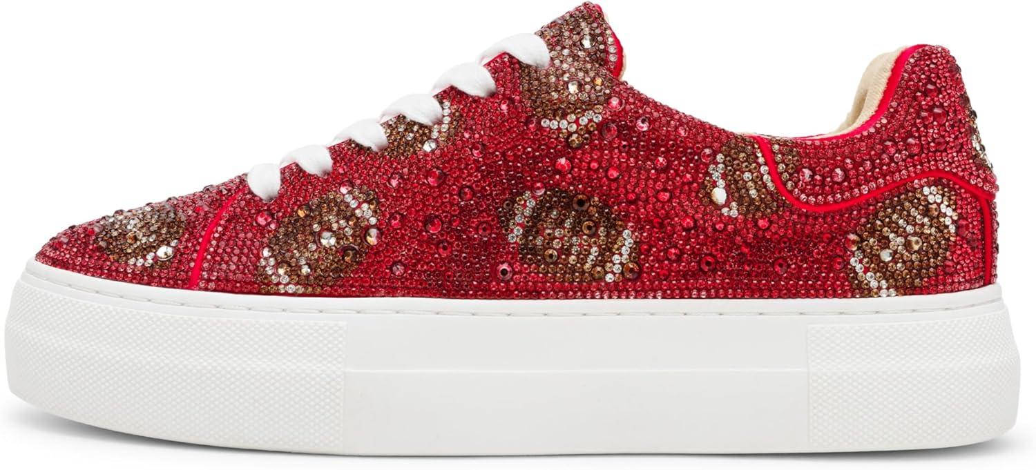 image:imageBetsey Johnson Womens Sidny SneakerRed Football
