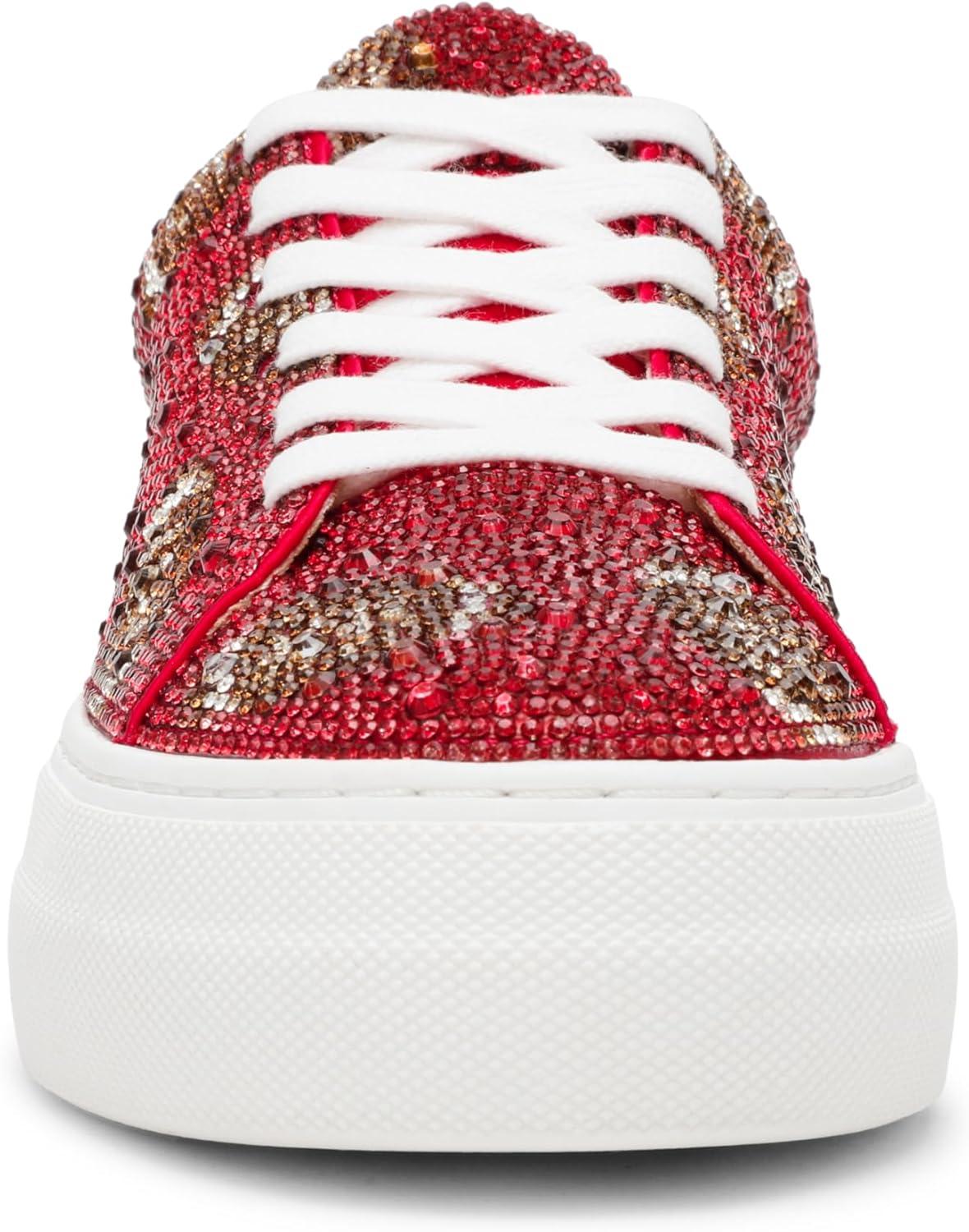 image:imageBetsey Johnson Womens Sidny SneakerRed Football
