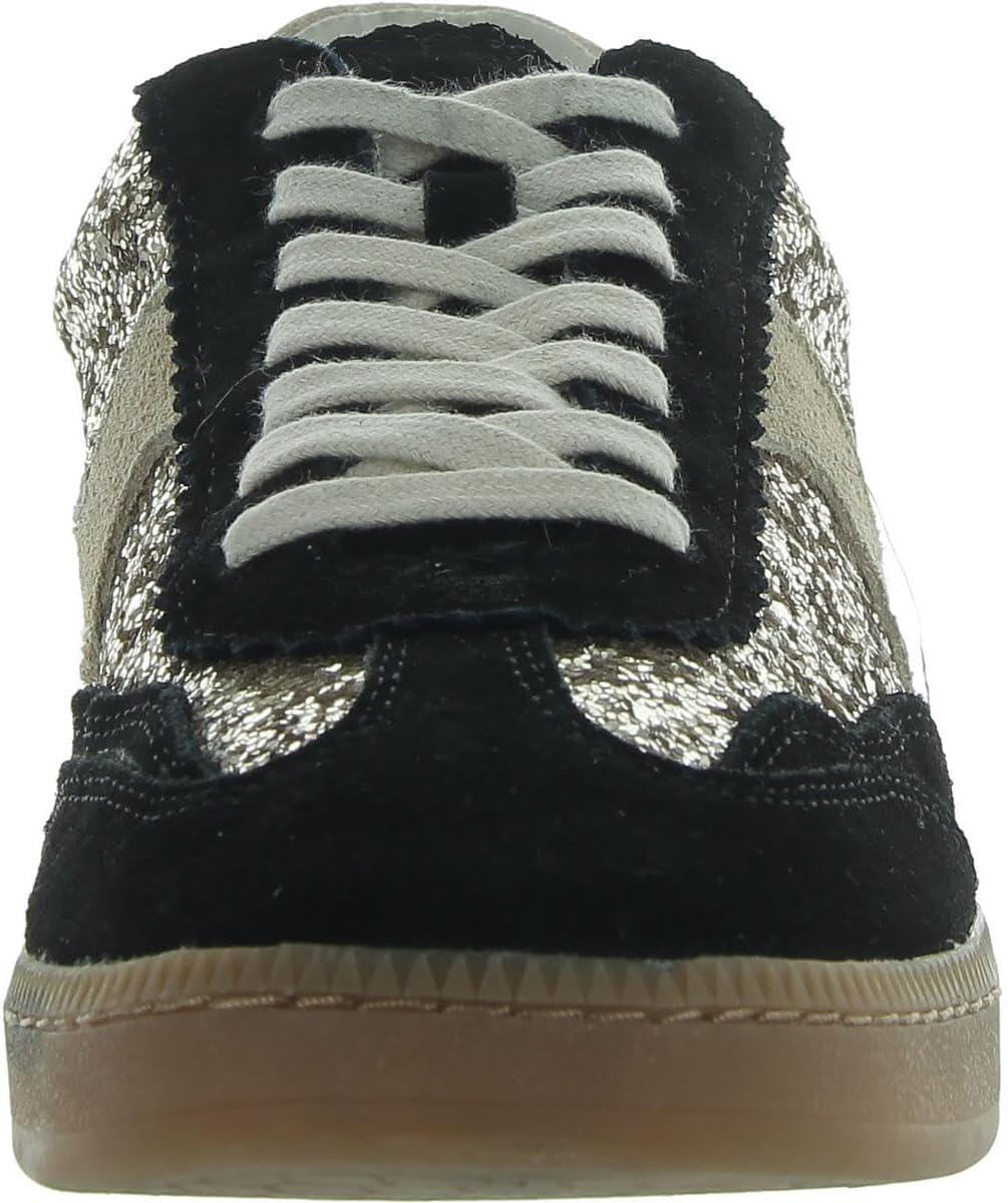 image:imageDolce Vita Womens Notice SneakerBlackGold Glitter