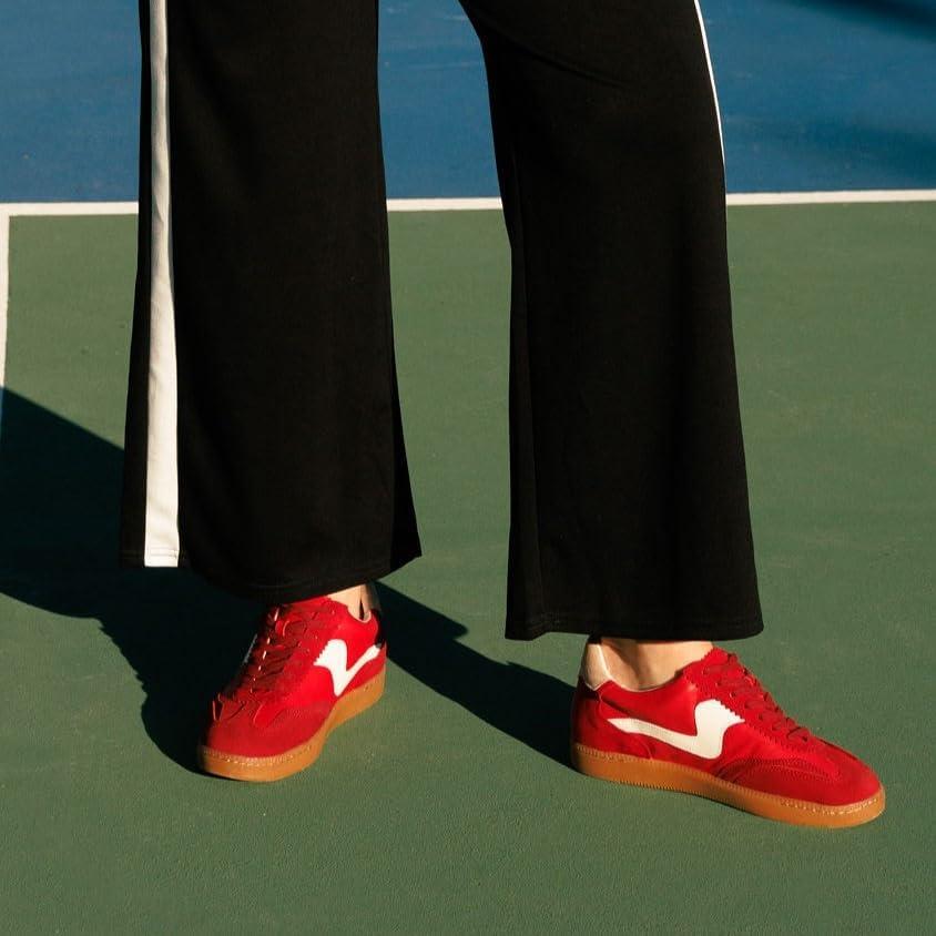 image:imageDolce Vita Womens Notice SneakerCrimson Suede