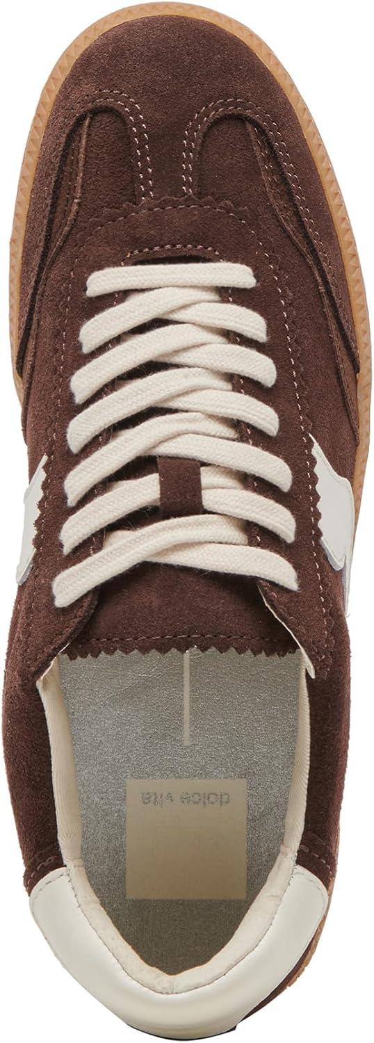 image:imageDolce Vita Womens Notice SneakerDk Brown Suede
