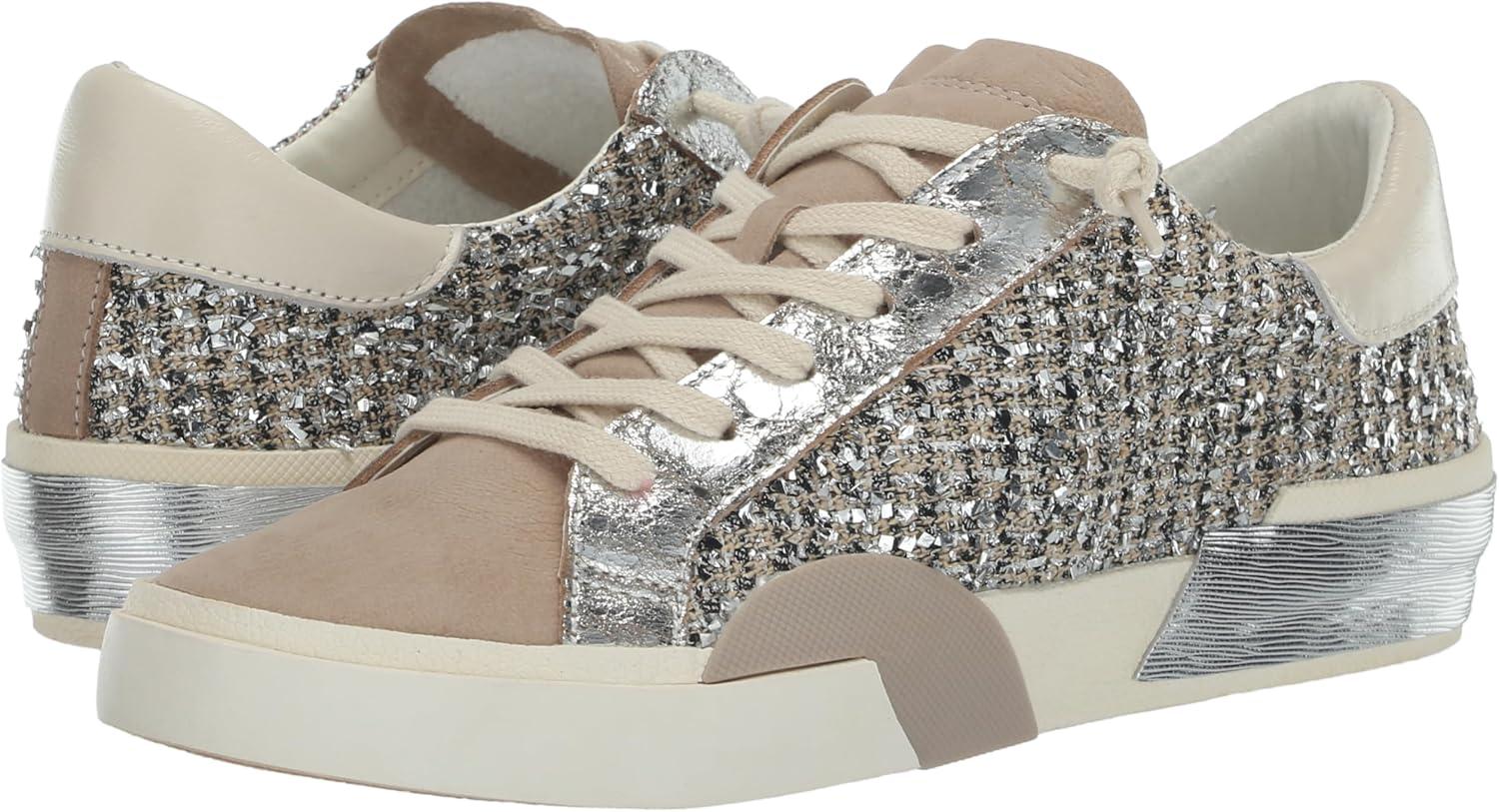 image:imageDolce Vita Womens Notice SneakerDk Silver Multi Woven
