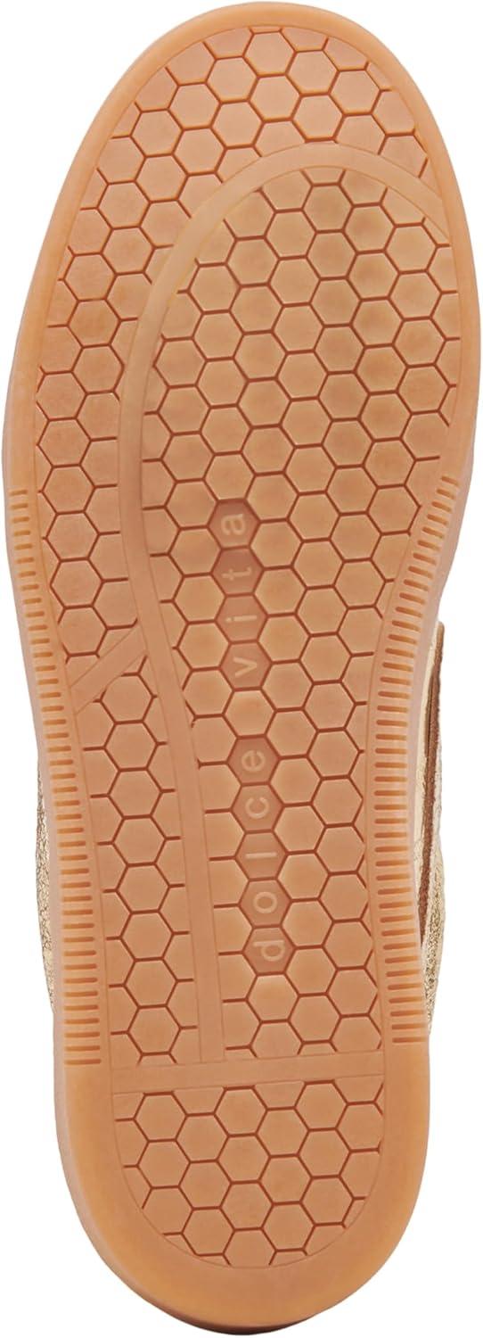 image:imageDolce Vita Womens Notice SneakerGold Distressed Leather