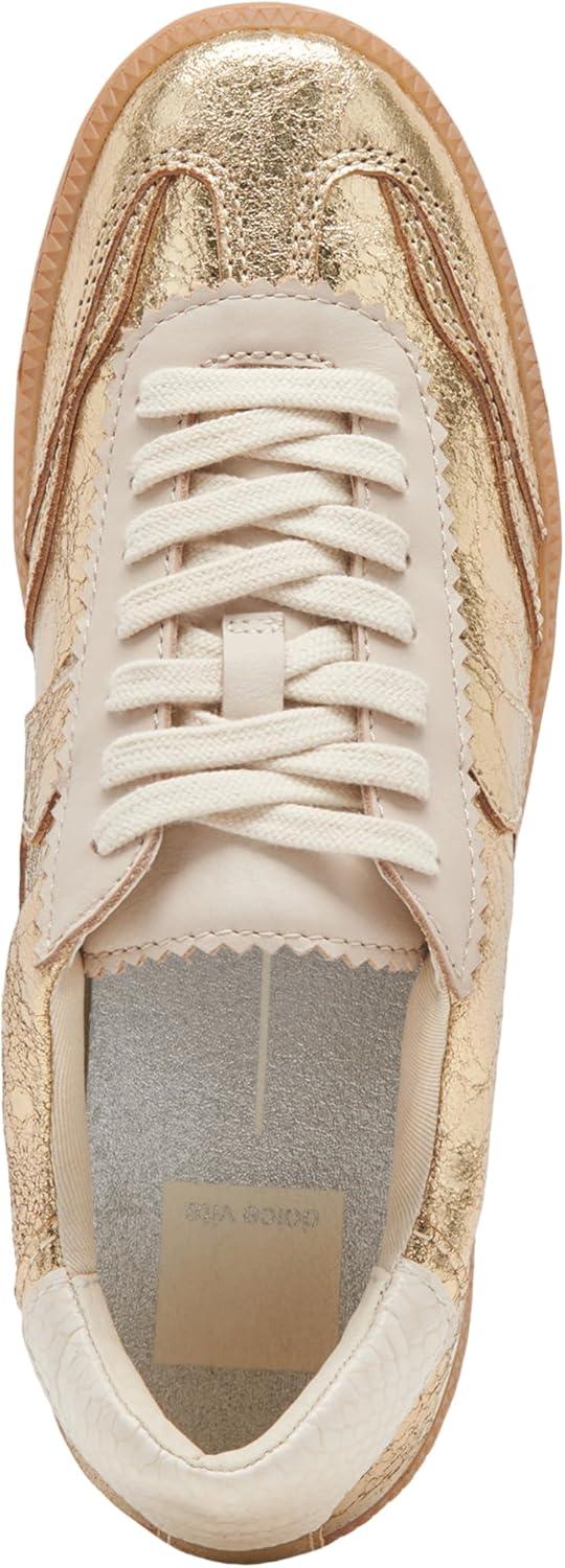 image:imageDolce Vita Womens Notice SneakerGold Distressed Leather