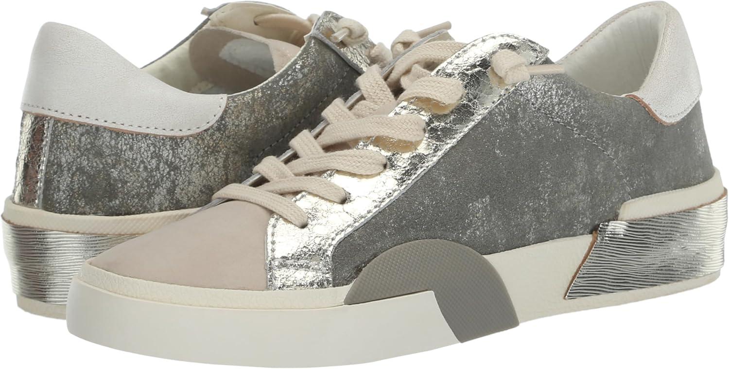 image:imageDolce Vita Womens Notice SneakerGranite Metallic Suede