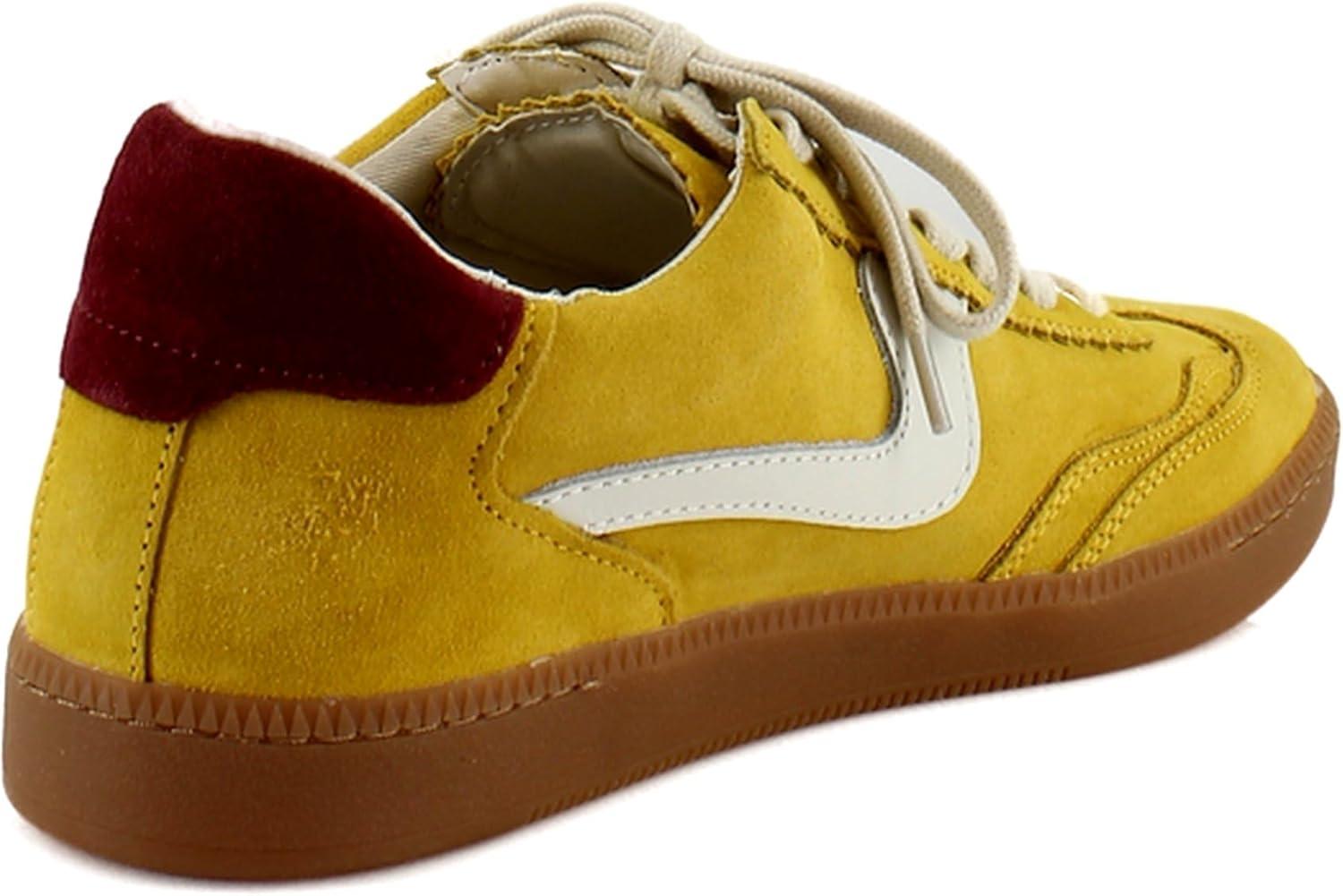 image:imageDolce Vita Womens Notice SneakerMustard Suede