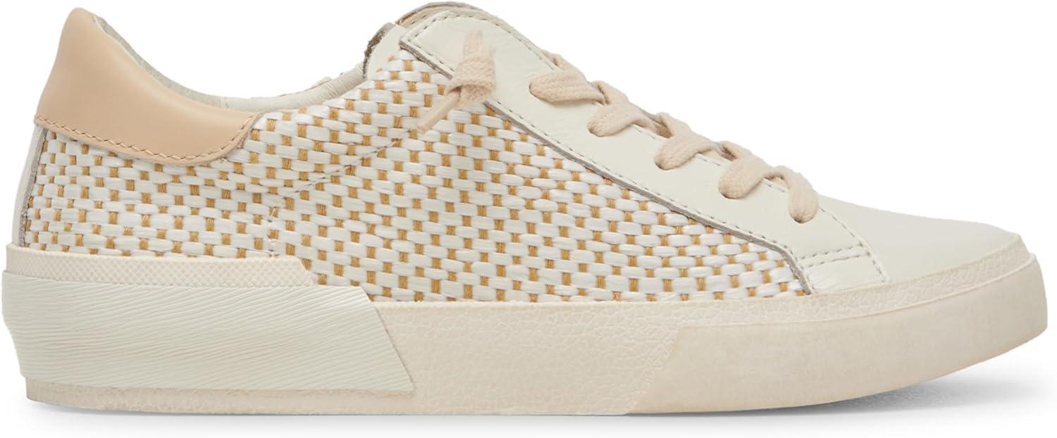 image:imageDolce Vita Womens Notice SneakerTanCream Raffia