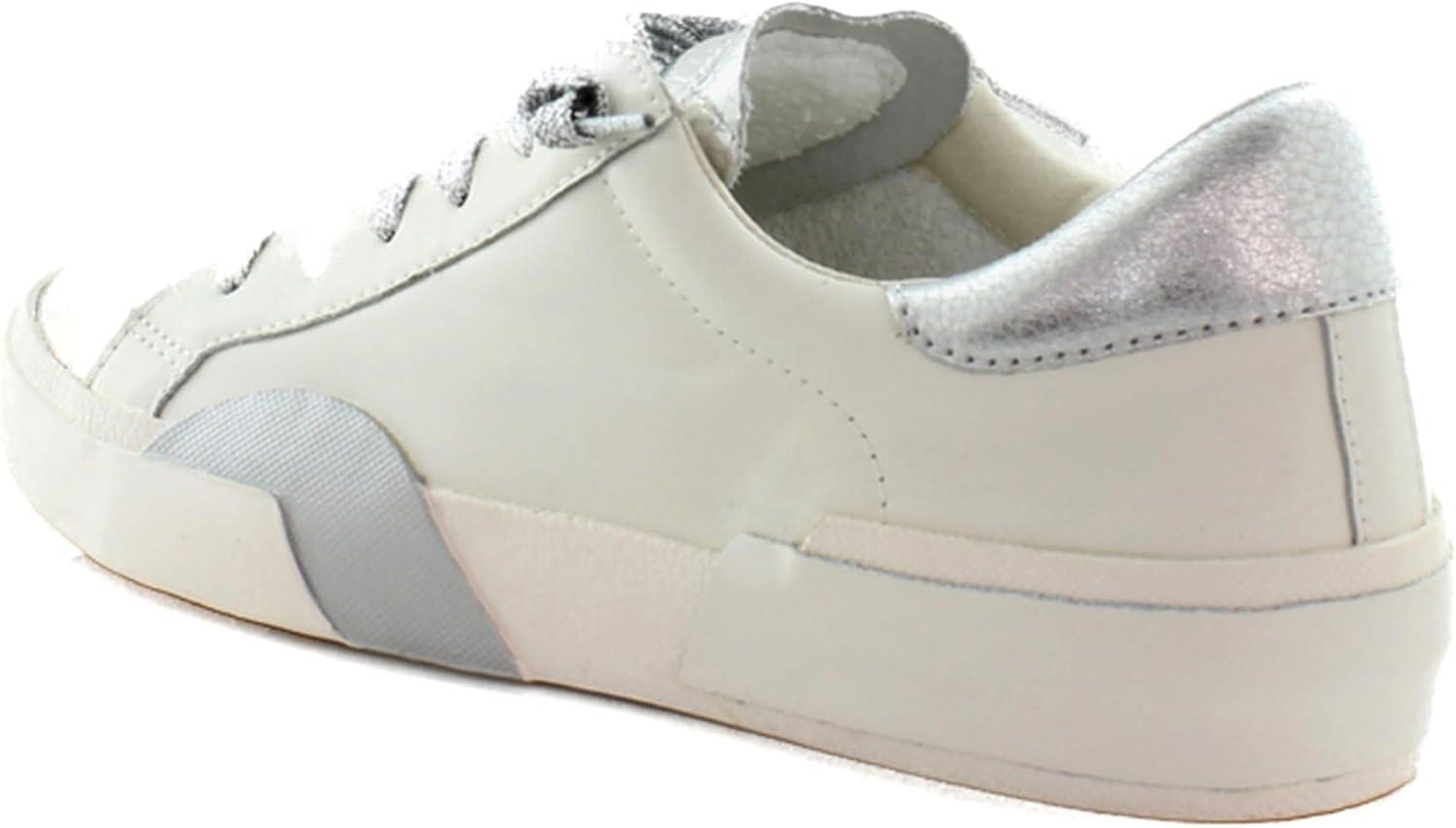 image:imageDolce Vita Womens Notice SneakerWhite Silver Leather