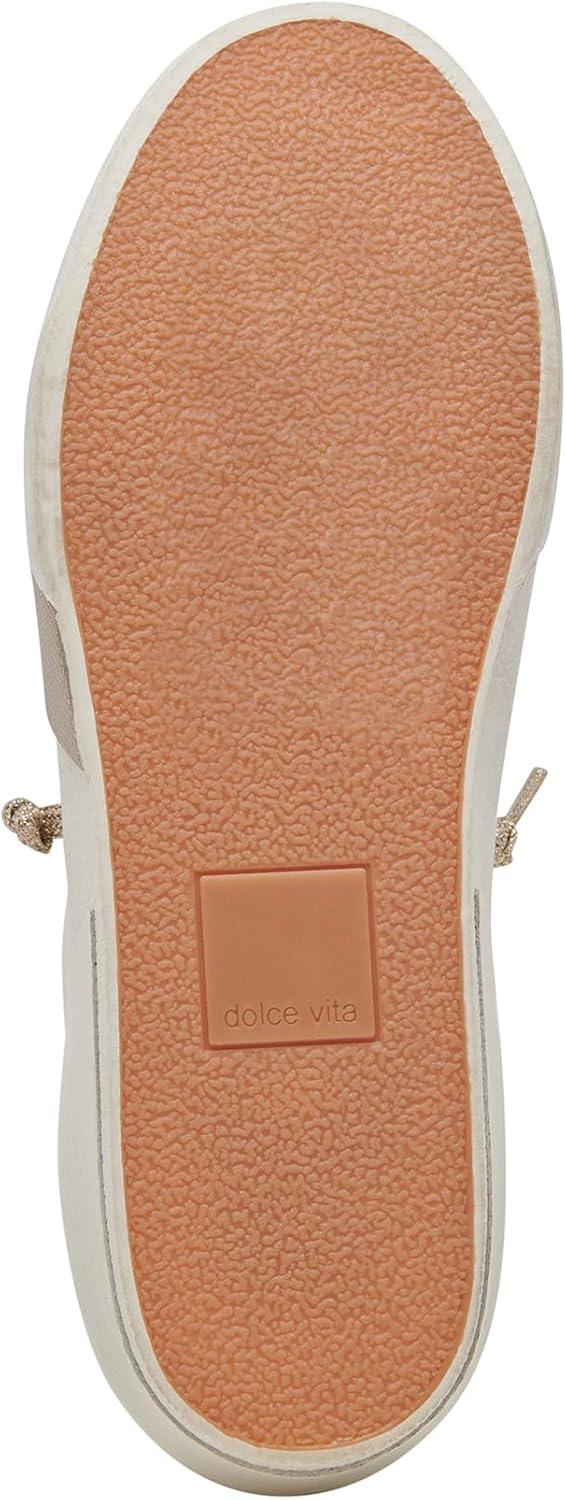 image:imageDolce Vita Womens Notice SneakerWhiteGold Leather