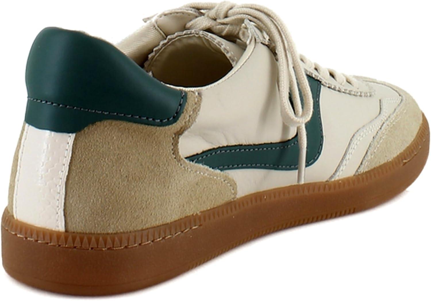 image:imageDolce Vita Womens Notice SneakerWhiteGreen Leather
