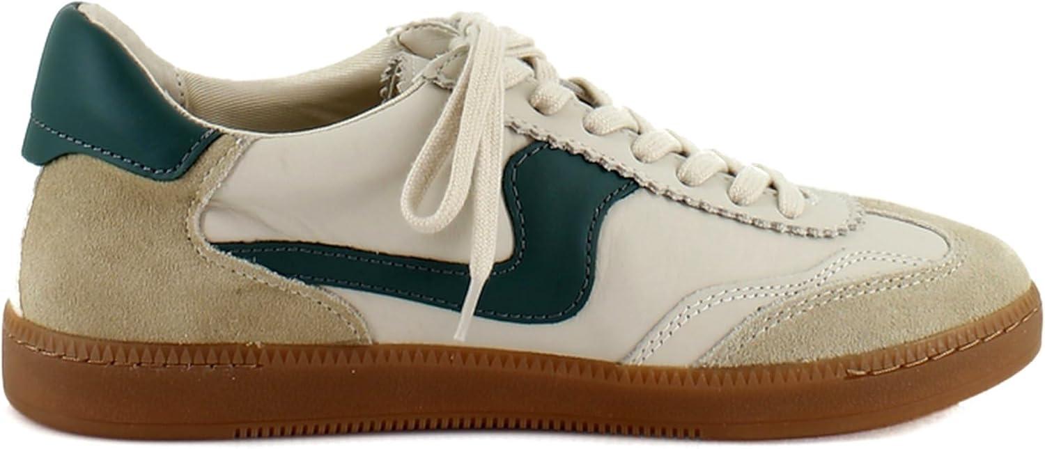 image:imageDolce Vita Womens Notice SneakerWhiteGreen Leather