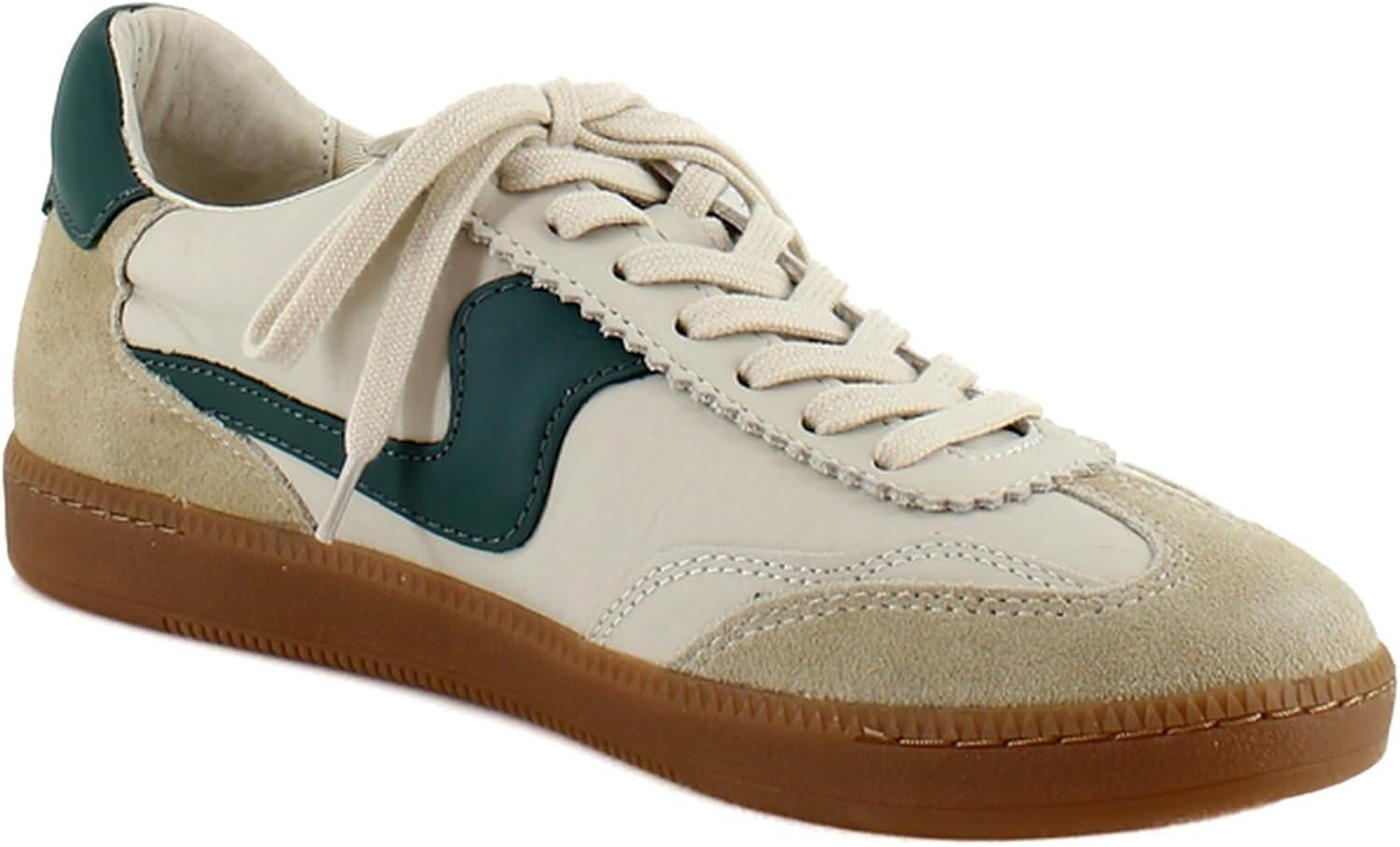 image:imageDolce Vita Womens Notice SneakerWhiteGreen Leather