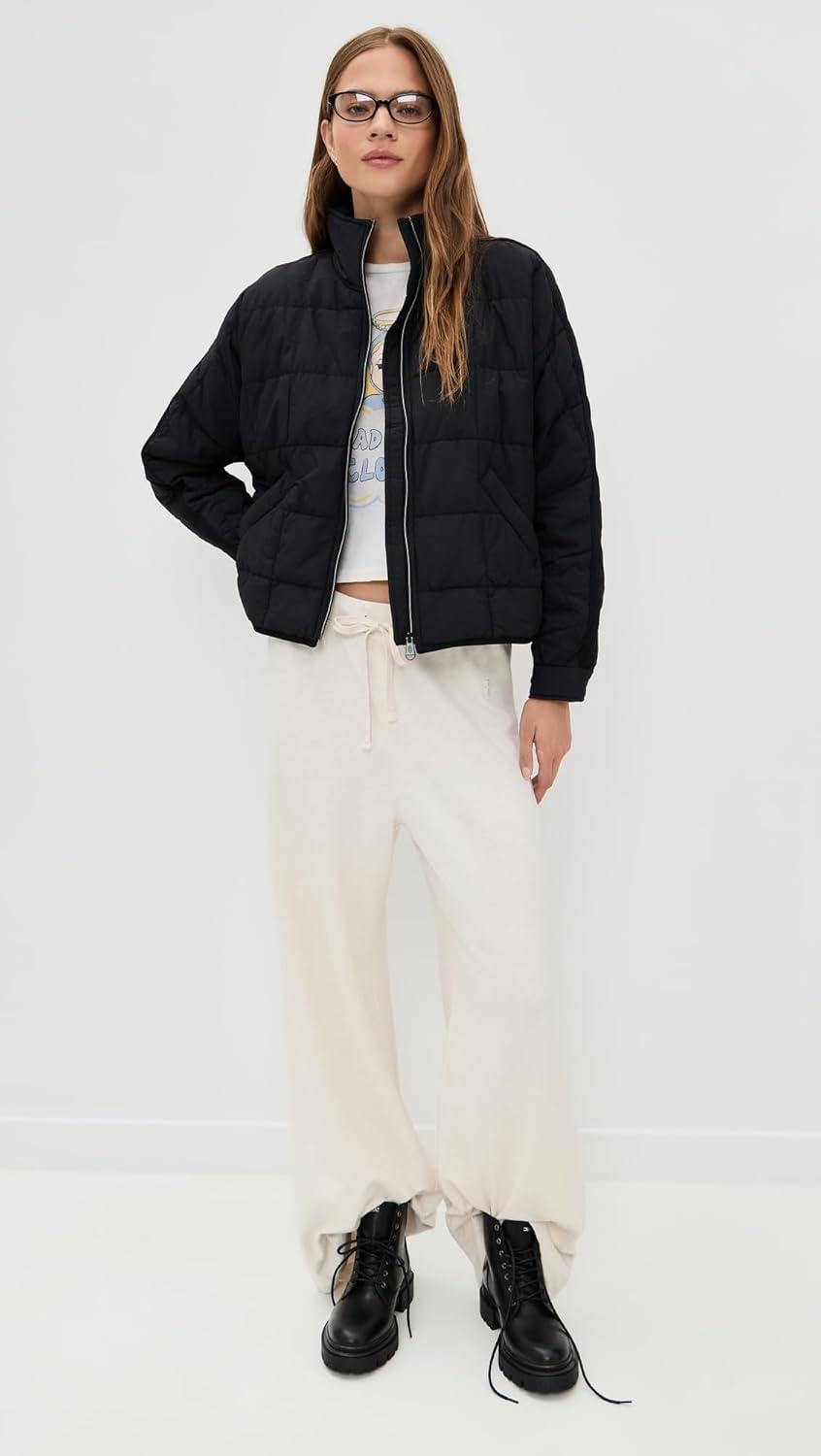 image:imageFree People Womens Pippa Packable Puffer Jacket Black L