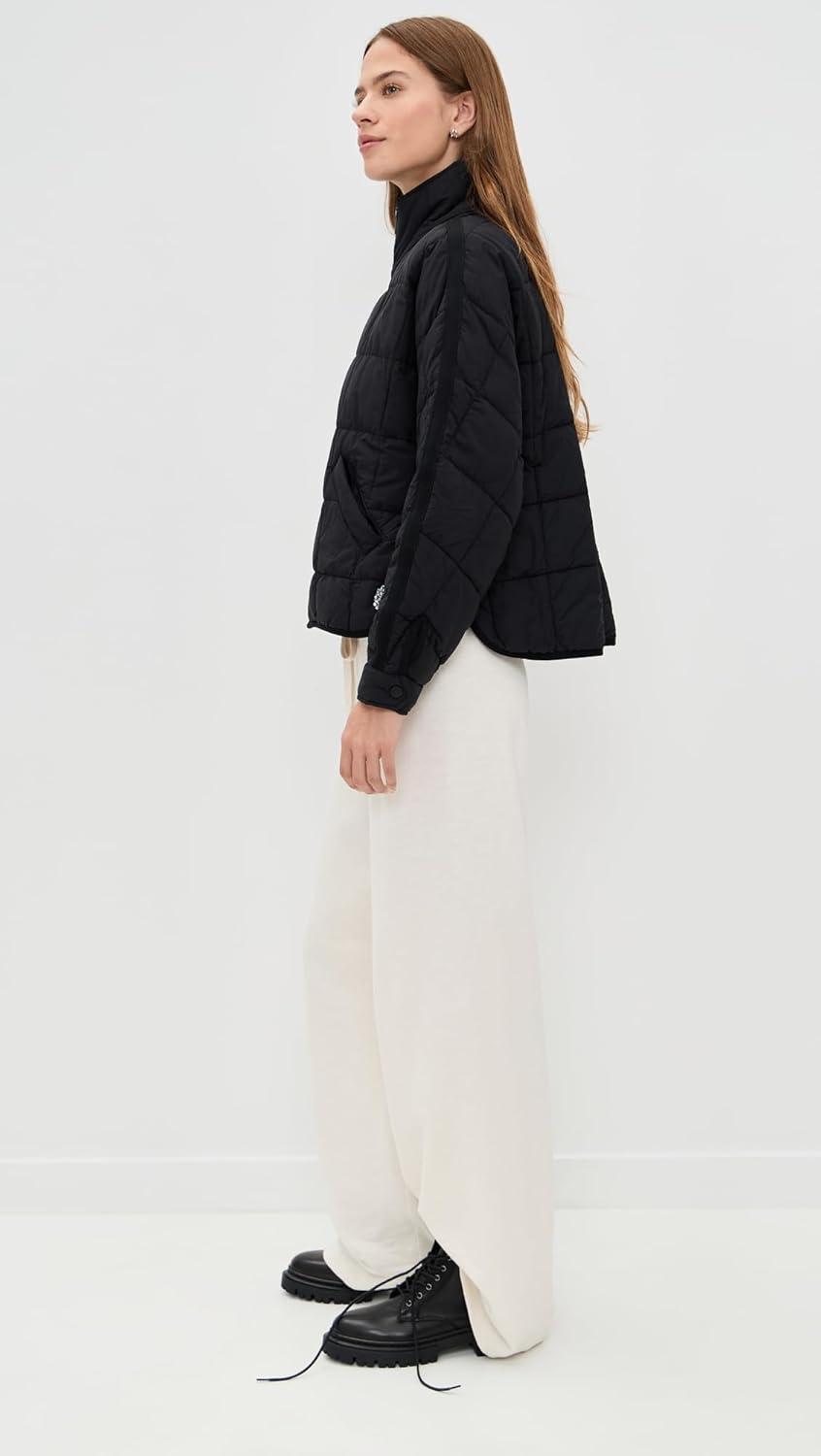 image:imageFree People Womens Pippa Packable Puffer Jacket Black L