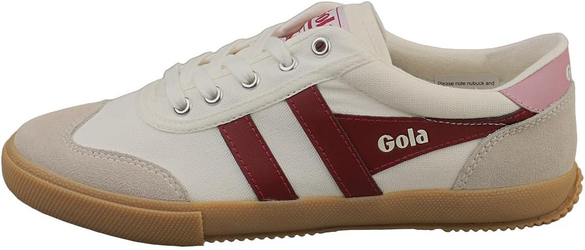 image:imageGola Womens Badminton Fashion SneakersOff White Fluro Pink