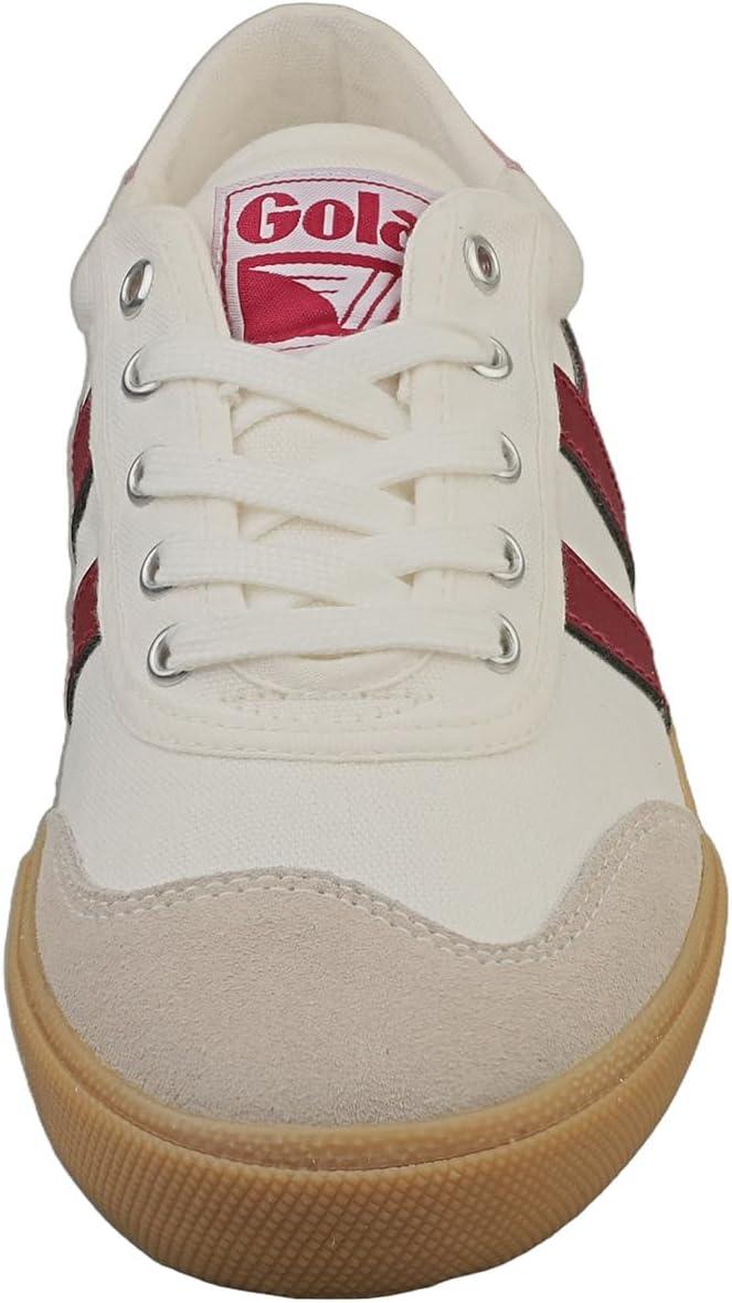 image:imageGola Womens Badminton Fashion SneakersOff White Fluro Pink