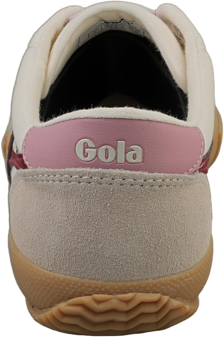 image:imageGola Womens Badminton Fashion SneakersOff White Fluro Pink