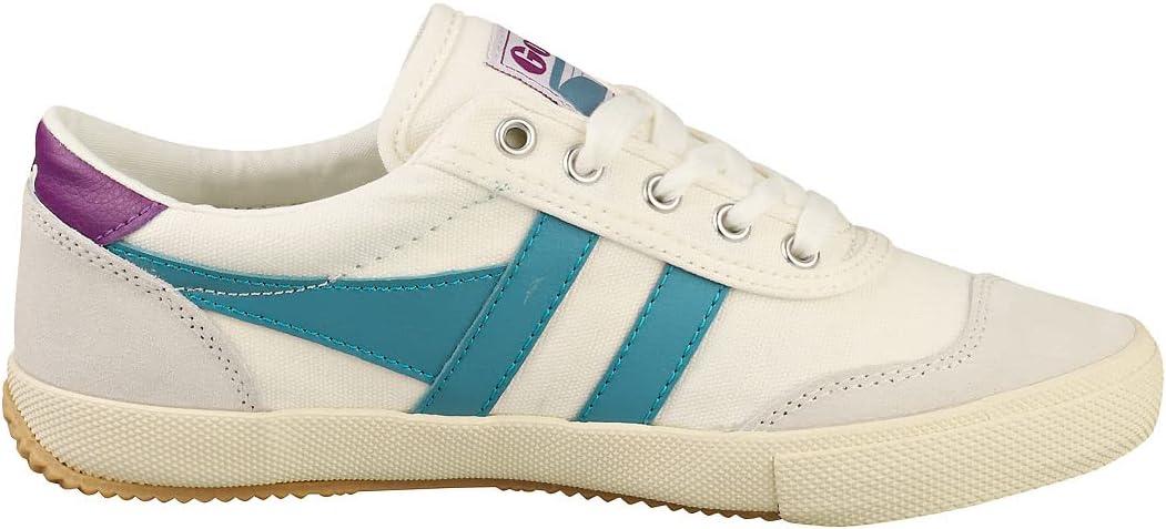 image:imageGola Womens Badminton Fashion SneakersOff White Ocean Foxglove