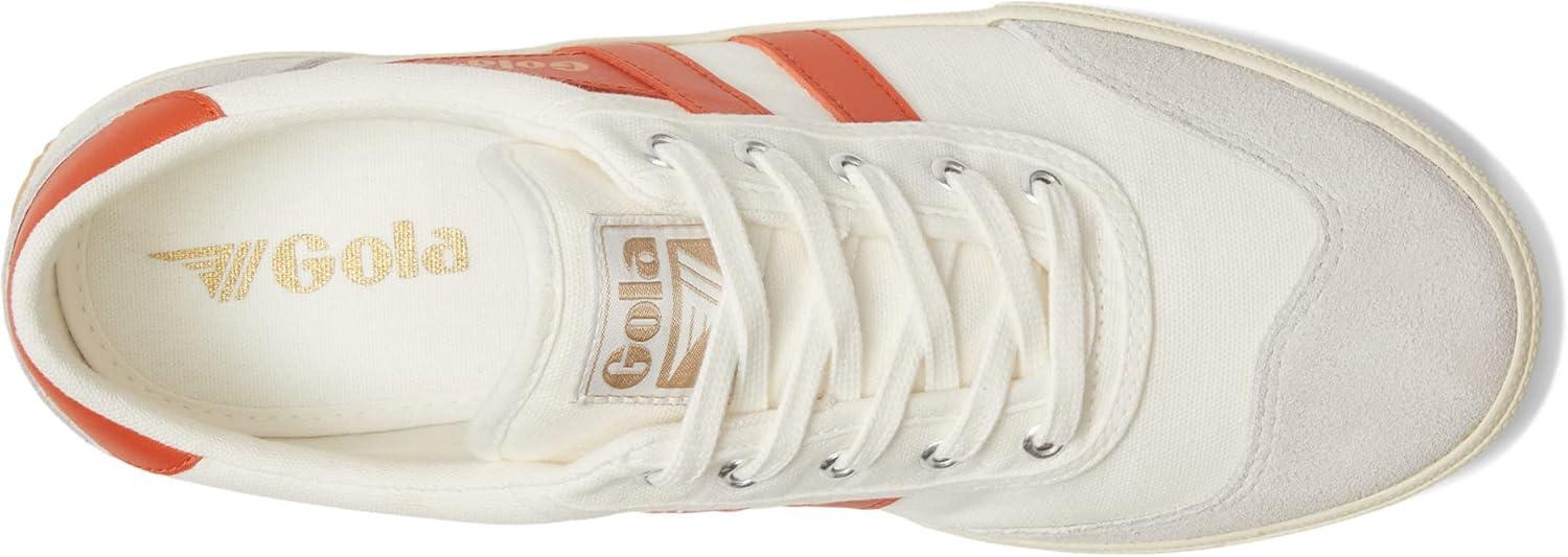 image:imageGola Womens Badminton Fashion SneakersOff White Saffron