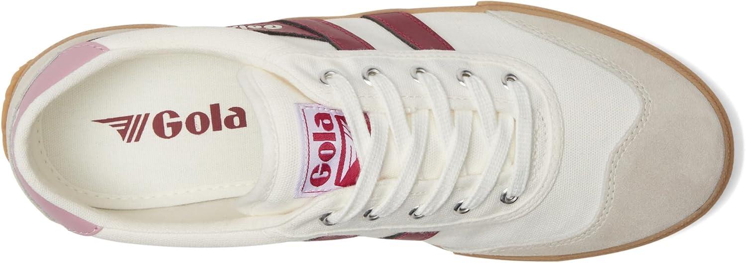 image:imageGola Womens Badminton Fashion SneakersOff WhiteCeriseCandyGum