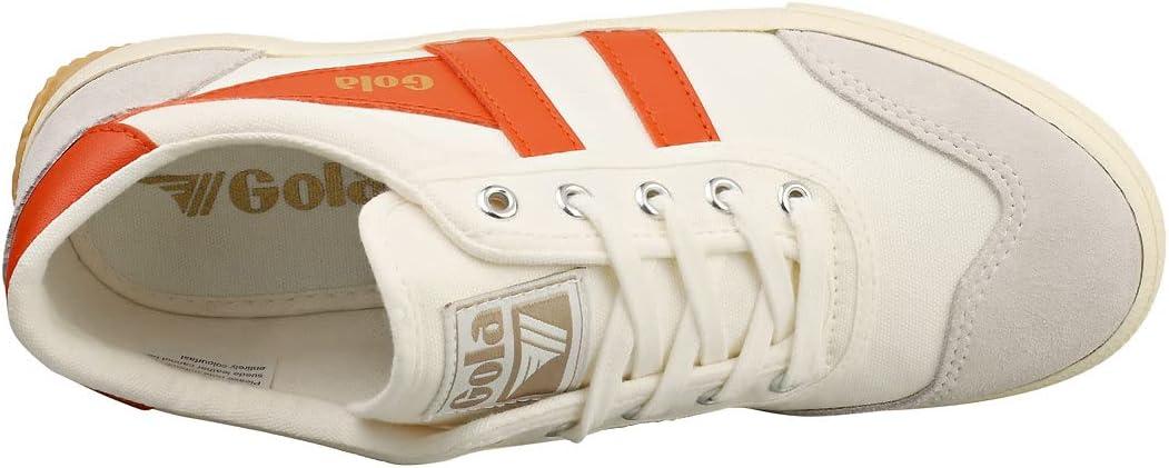 image:imageGola Womens Badminton Fashion SneakersOffwhiteSaffron