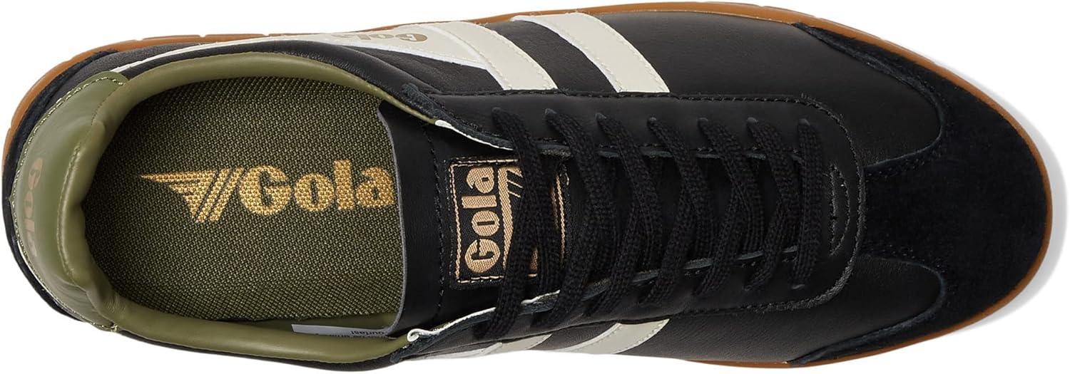 image:imageGola Womens Coaster High Fashion SneakerBlack Off White Khaki Gum