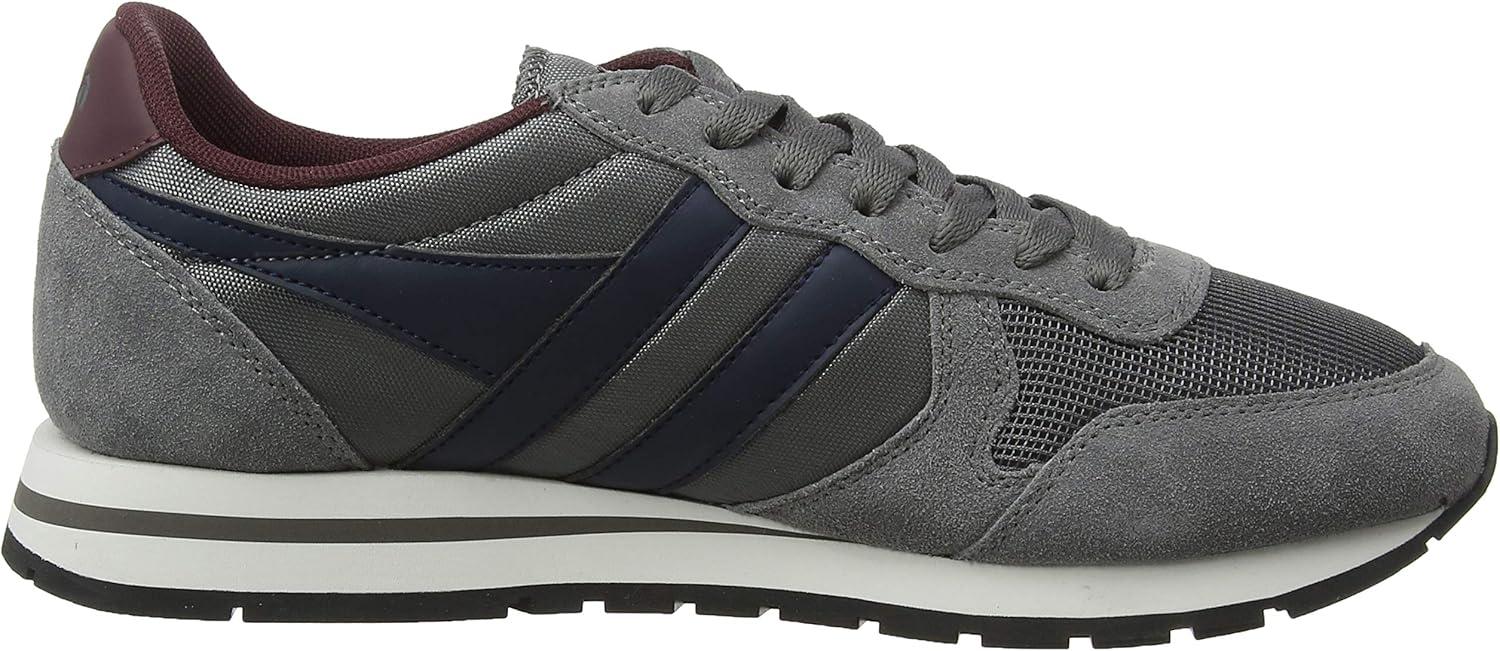 image:imageGola Womens Coaster High Fashion SneakerGrey Ash Navy Burgundy Gx