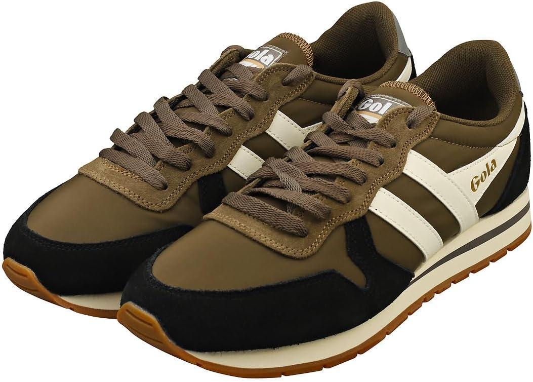 image:imageGola Womens Coaster High Fashion SneakerKhakiBlackOffwhite