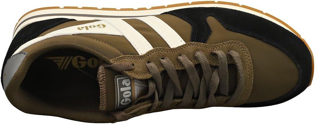 image:imageGola Womens Coaster High Fashion SneakerKhakiBlackOffwhite