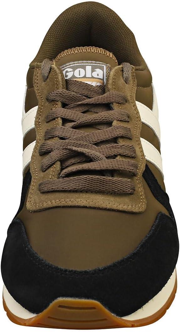 image:imageGola Womens Coaster High Fashion SneakerKhakiBlackOffwhite